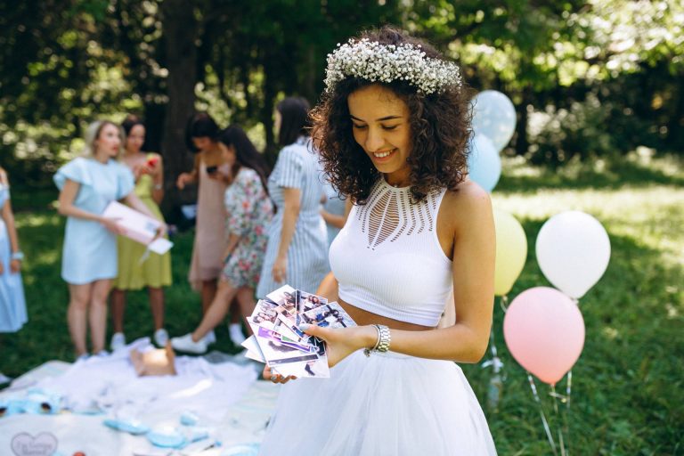 Why is it called a hen party - a bride opening gifts at her hen do