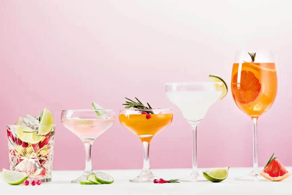 Ideas for a hen night in cocktail class